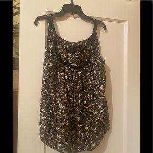 Marc Jacobs size large flows silk top